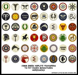 LBMS 15mm Shield Transfers - Hoplite 1