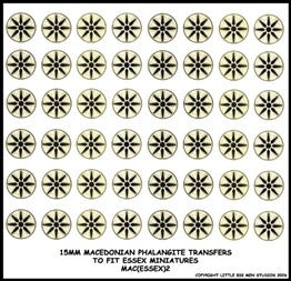 LBMS 15mm Shield Transfers - Macedonian 2