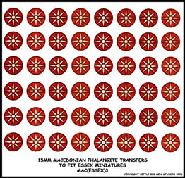 LBMS 15mm Shield Transfers - Macedonian 3
