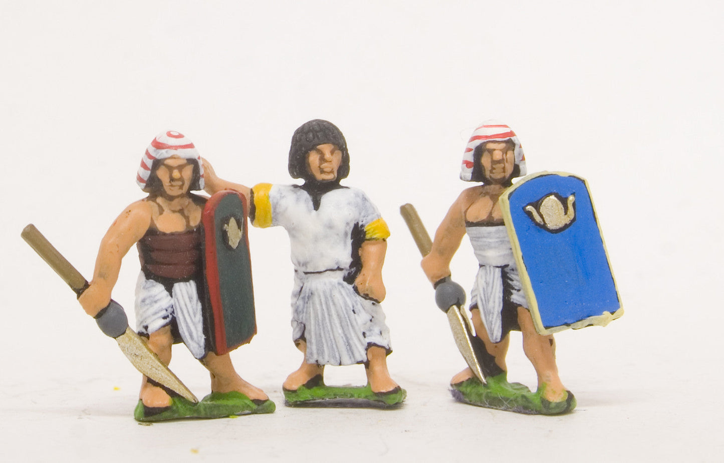 Later New Kingdom Egyptian General on Foot with Bodyguard ANK14a