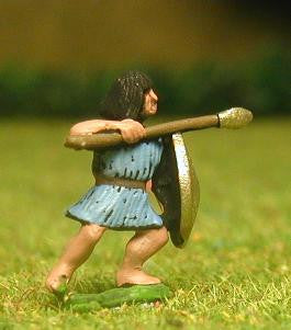 Saite Egyptian Spearmen with Round Shield ANK26