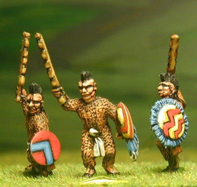 Cuachic in War-Suit with Sword and Shield AZ1