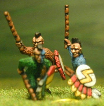 Cuachic in War-Suit with Sword, JavelIn and Shield AZ1a