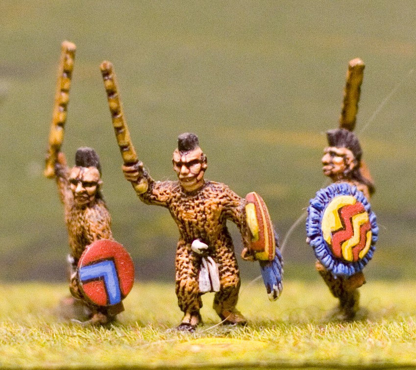 Cuachic in War-Suit with Sword and Shield AZ1