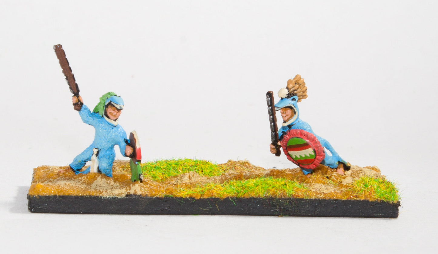 Jaguar Warriors with Sword and Shield AZ4