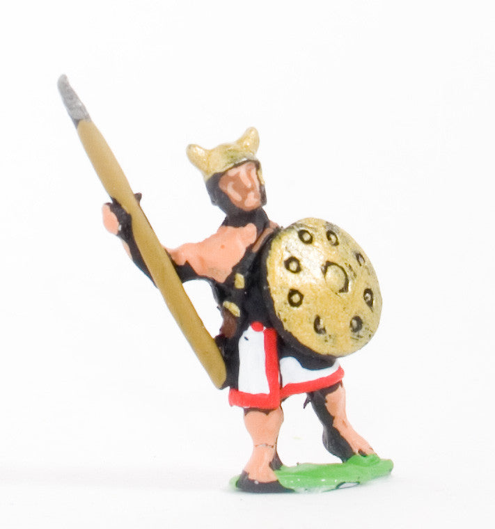 Sea Peoples Sherden Light Infantry Javelin, Two Handed Sword, Shield BS112
