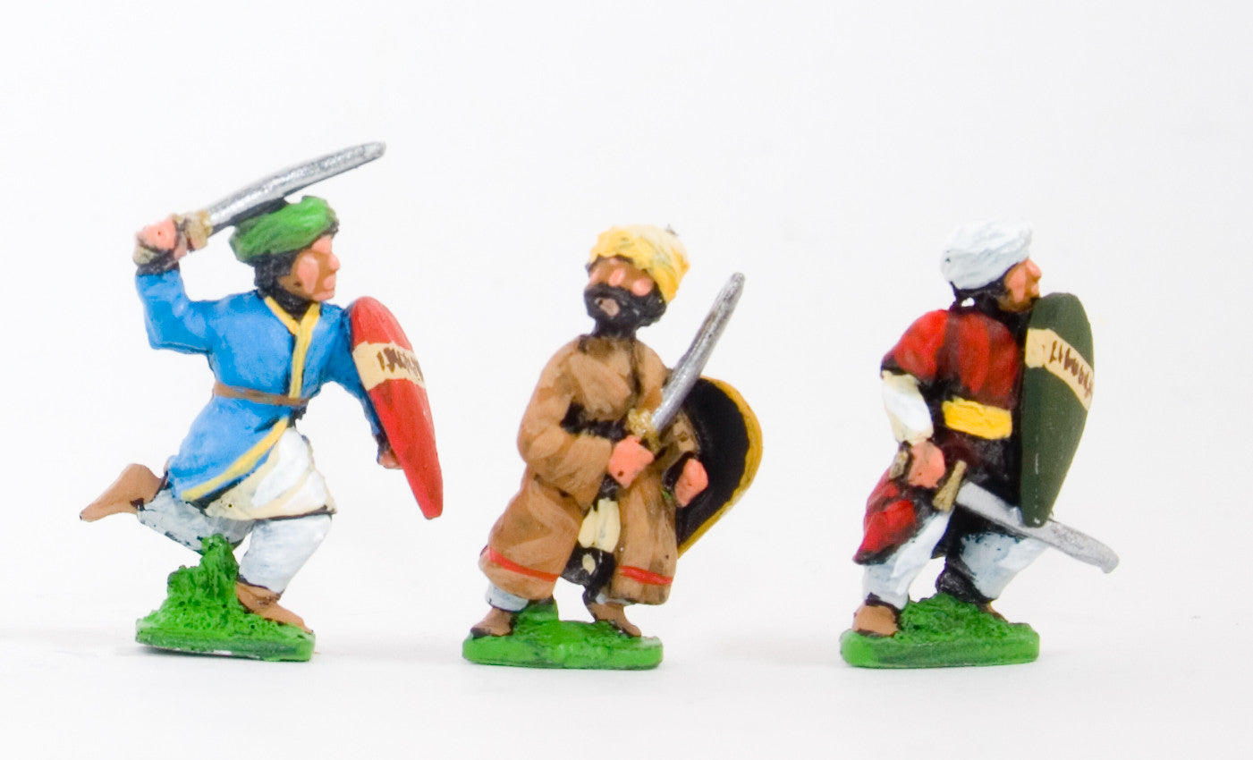 Arab Swordsmen with Kite Shield, Assorted Pose CRU11