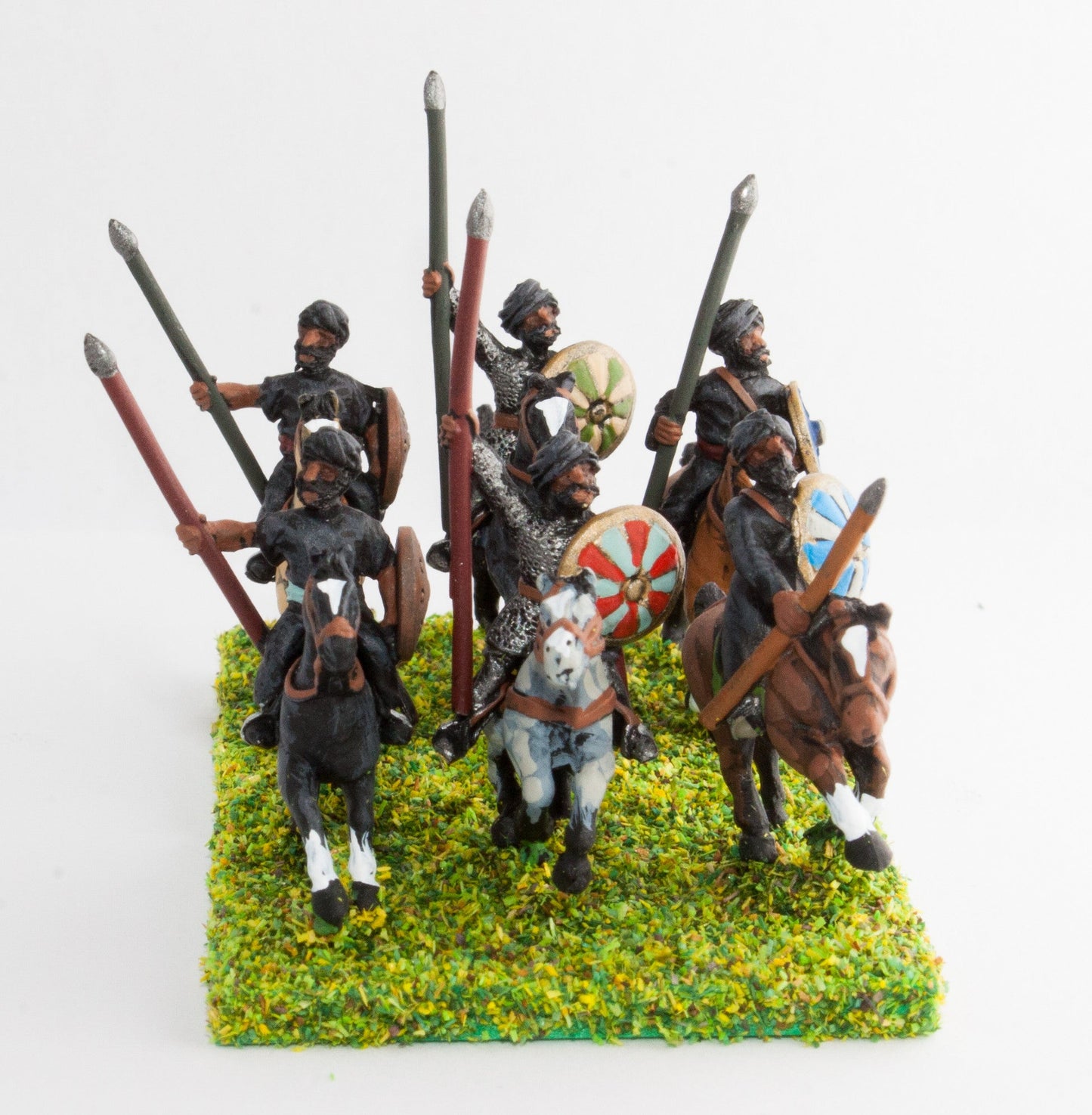 Arab Light Cavalry, Round Shield, Assorted Poses CRU17