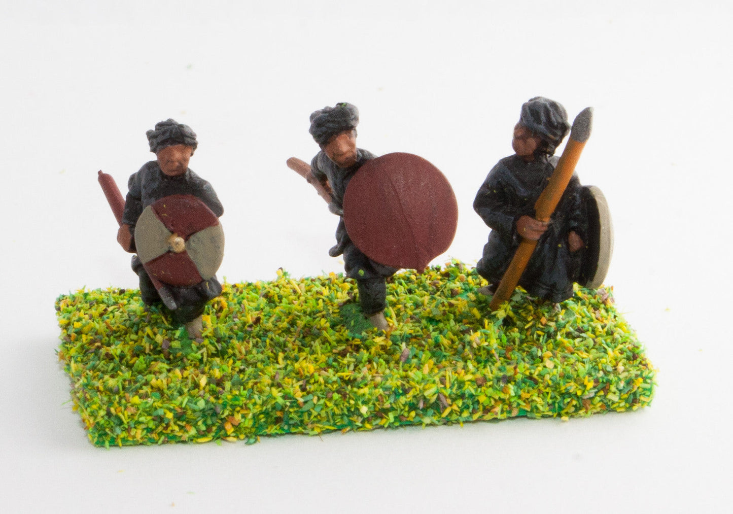 Arab Spearmen/Javelinmen with Round Shields, Assorted Poses CRU7