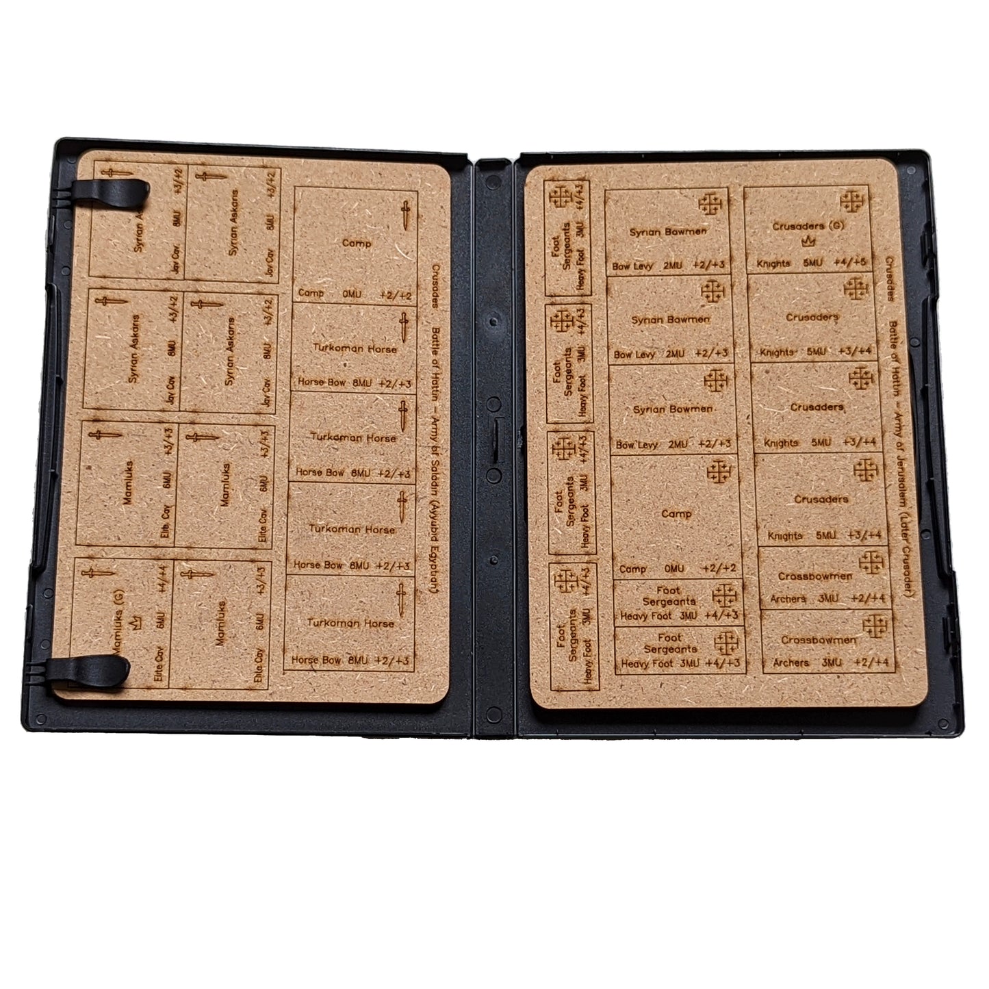 Triumph! Crusades Laser Cut Starter Armies - Saladin vs Crusaders