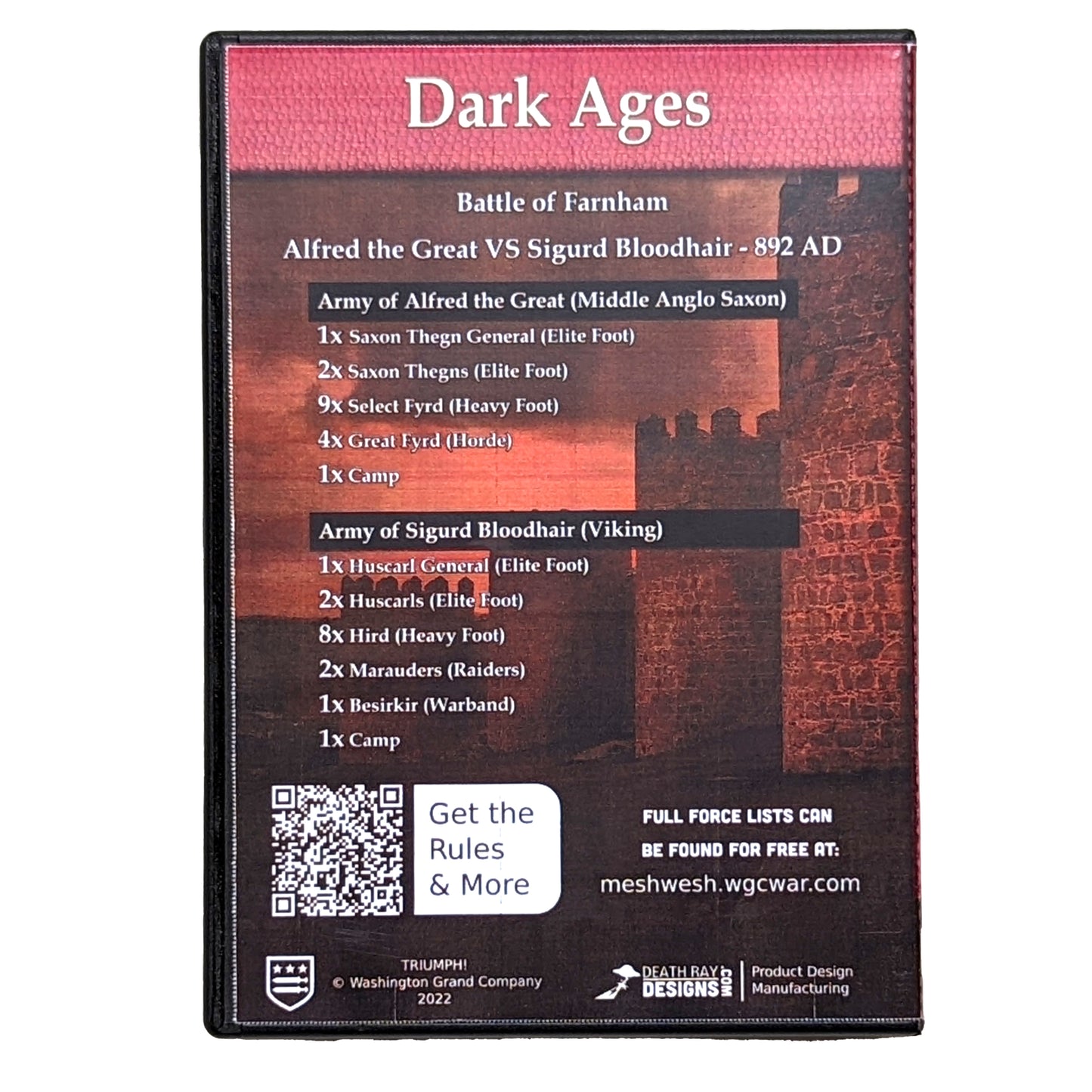 Triumph! Dark Ages Laser Cut Starter Armies - Anglo-Saxon vs Viking