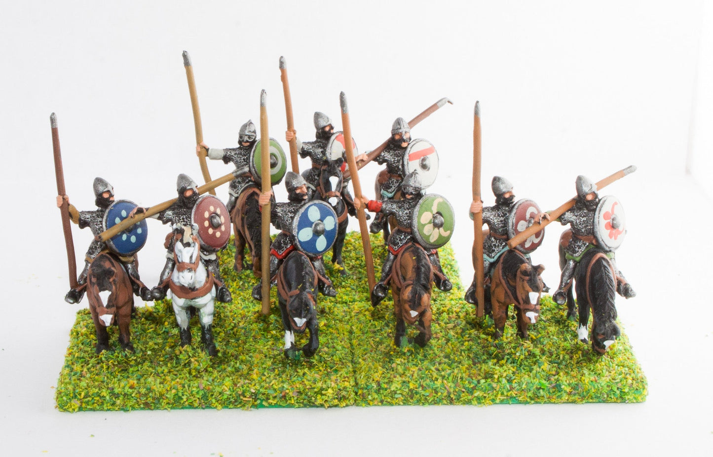 Dark Age: Heavy Cavalry in Mail with Lance and Round Shield DGS1