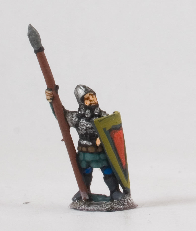 Byzantine 1300-1480: Heavy Spearman with Curved Kite Shield EMED46