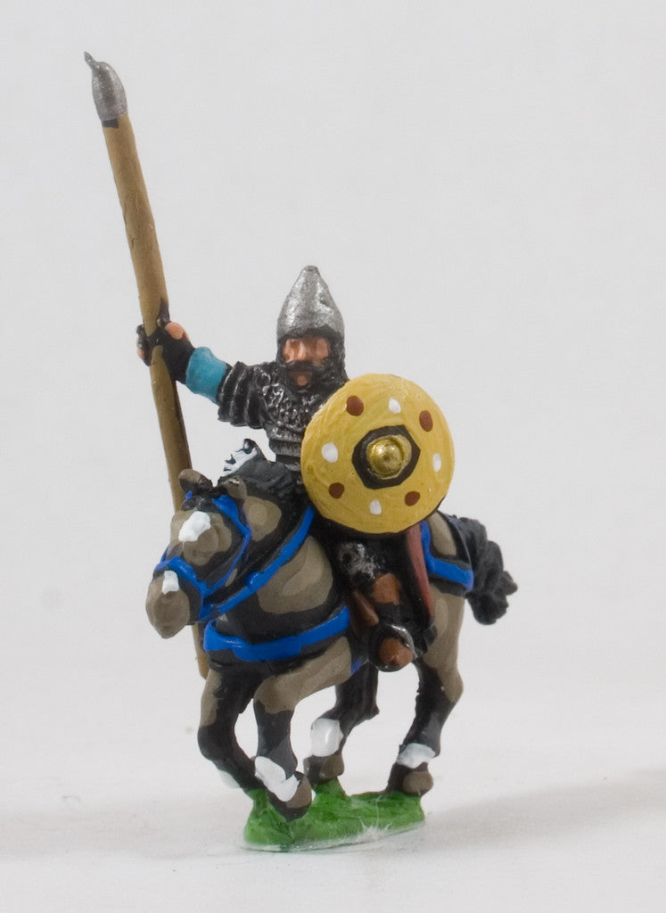 Persian 1350-1500: Heavy Cavalry with Lance, Bow & Shield, on Unarmoured Horse EMED59