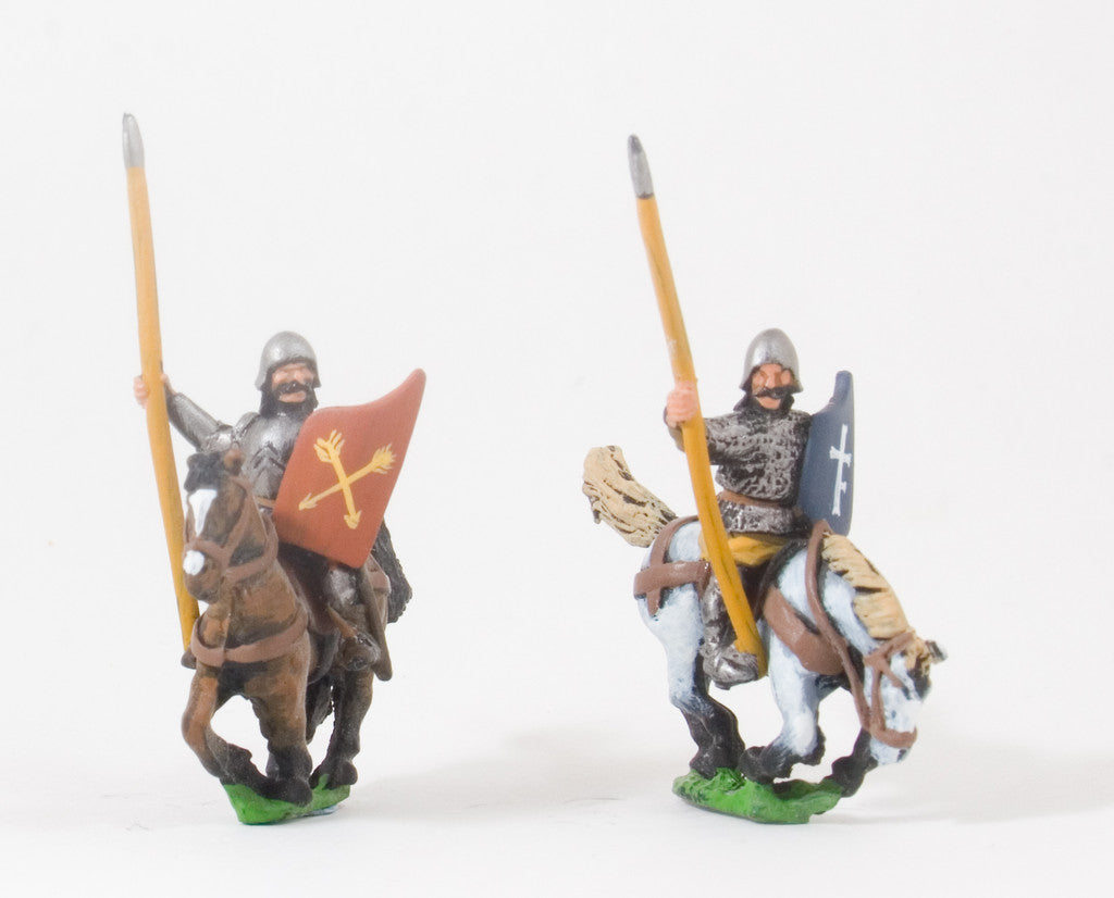 Wallachian & Moldavian: Heavy Cavalry in Plate Armour with Lance & Shield, on Unarmoured Horse EMED72
