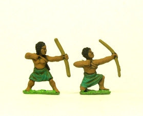 Unarmoured Black Archers, Assorted Poses CRU13