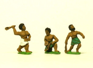 Unarmoured Black Slingers, Assorted Poses CRU16