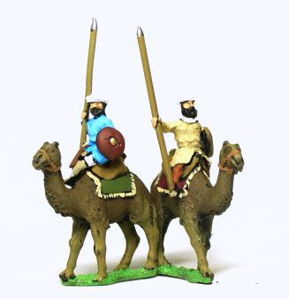 Assorted Arab Camel Riders with Spear and Shield CRU48