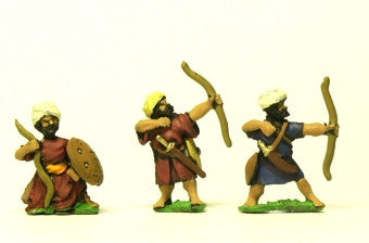 Arab Archers with Shields, Assorted Poses CRU4