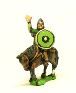 Dark Age: Heavy Cavalry Ibn Mail with Assorted Weapons & Round Shield DGS2