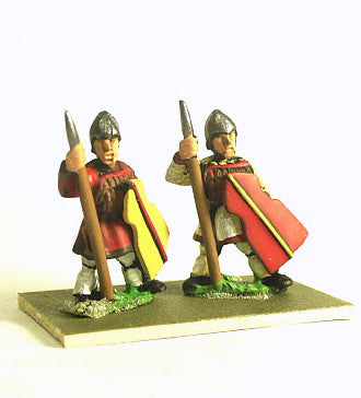 Heavy Infantry Leather with Lamellar Armor with Spear PCH8a