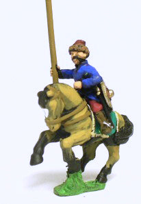 16-17th Century Cossacks: Mounted Lancer with Bow & Shield RNC2