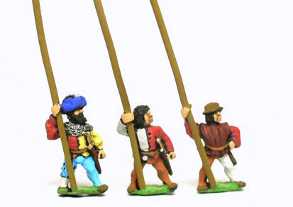Landsknecht: Medium Pikemen RNL2
