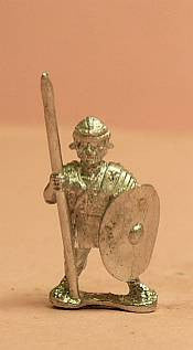 Middle Imperial Legionary with Spear and Shield RO37