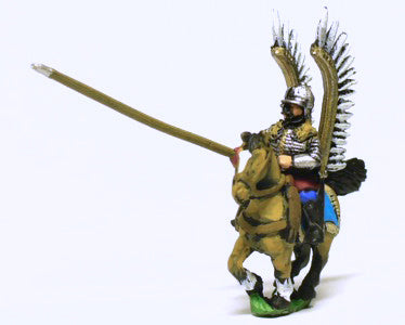 16-17th Century Polish: 2 Winged Hussar with Lance & 2 Pistols RPP14a