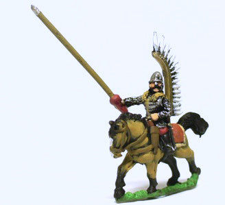 16-17th Century Polish: 1 Winged Hussar with Lance & 2 Pistols RPP15a