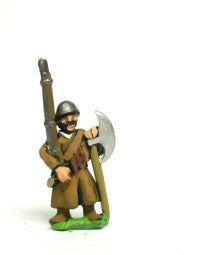 Streltsi: Musketeers with Two Handed Axe, At Attention RUS14