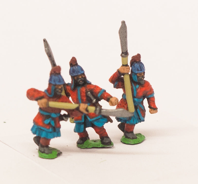 Late 16Th C. Korean: Heavy Infantry with Halberds KRA6