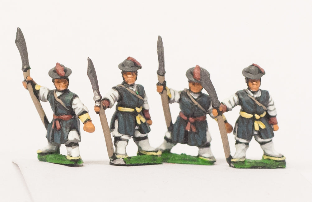 Late 16Th C. Korean: Medium Infantry with Halberds KRA8