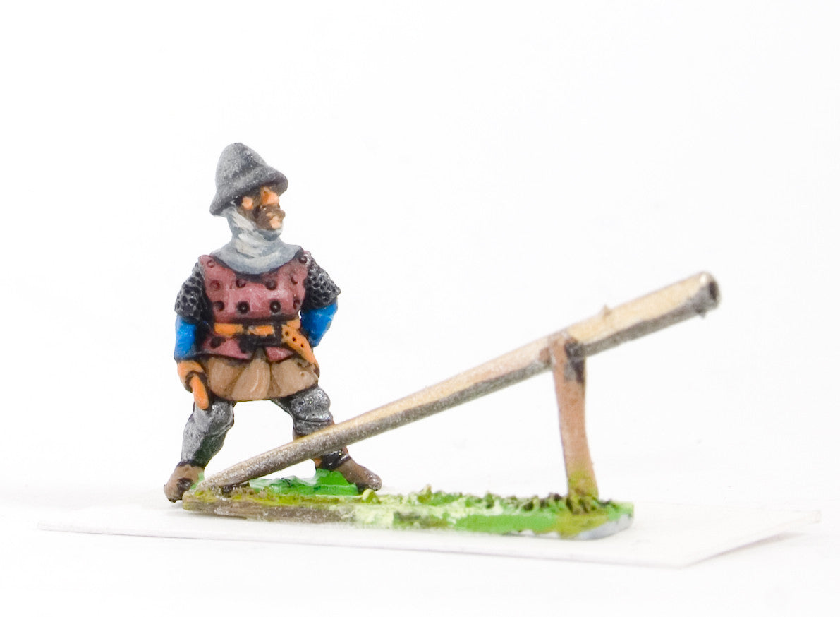 Large Handgun on Rest with One Crewman MFPE18