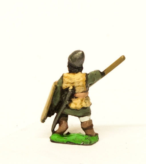 Heavy Spearmen with Large Shield, in Scale Corselet & Pointed Helm MID47