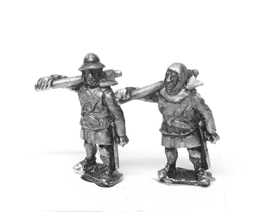 Medium Axemen with Shields & Assorted Helms MID53