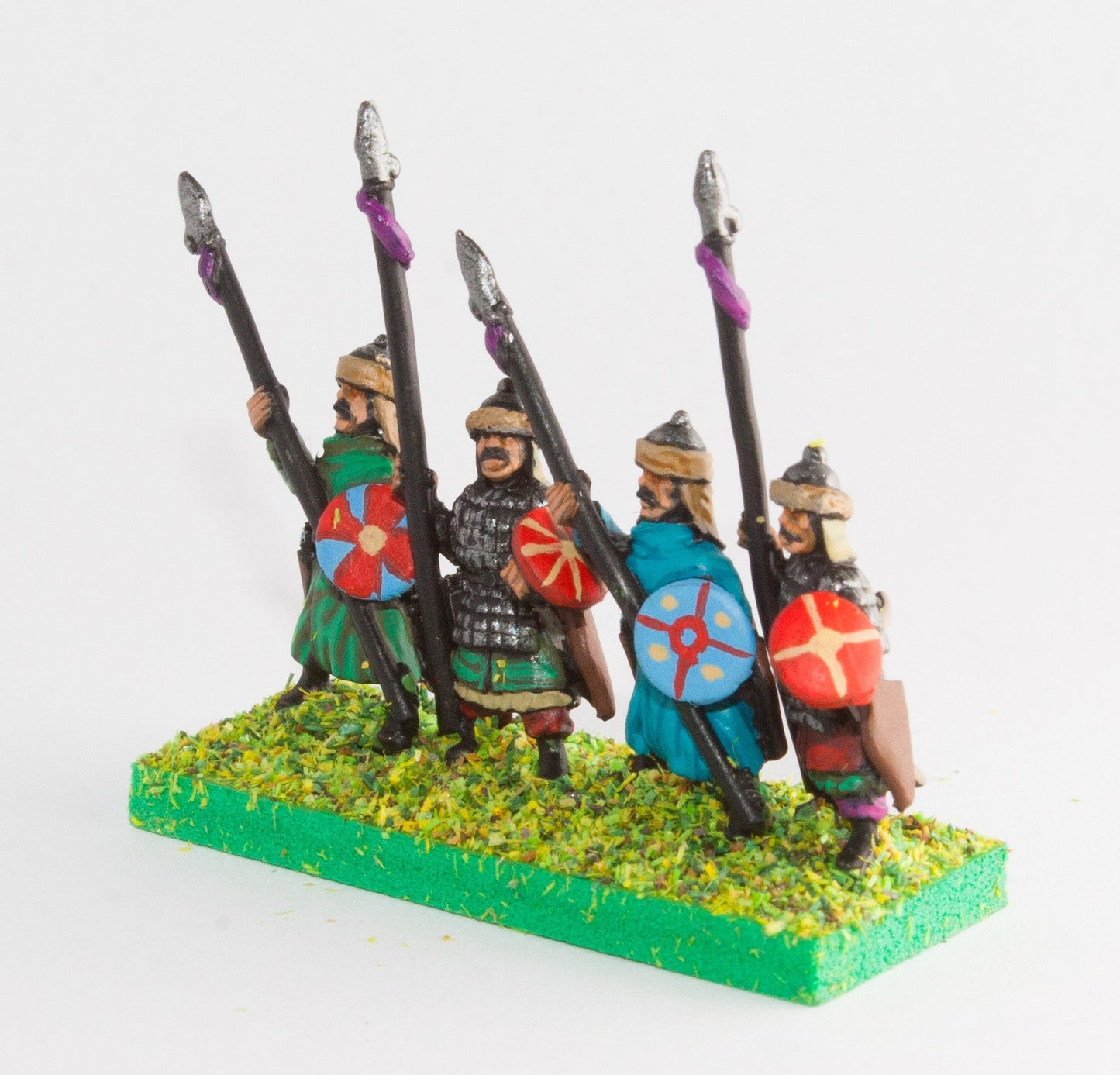 Mongol: Dismounted Cavalry with Lance, Shield & Bow MOA7