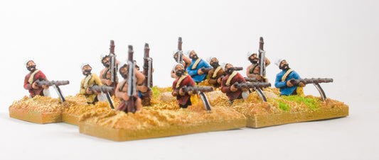 Moghul Indian: Musketeers Kneeling MOG11