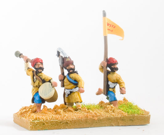 Moghul Indian: Command: Officers, Standard Bearers & Drummers MOG16