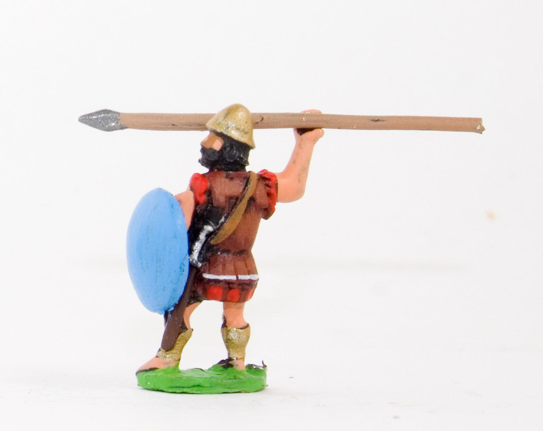 Later Hoplite Greek Spartan Hoplites, Pilos Helmets MPA26
