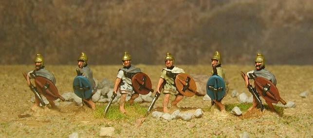 Thracian Peltast with Rhomphaia and Shield MPA3