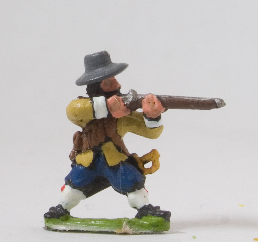 ECW: Musketeers in Hats, with Apostles, No Musket Rest, Firing REN1