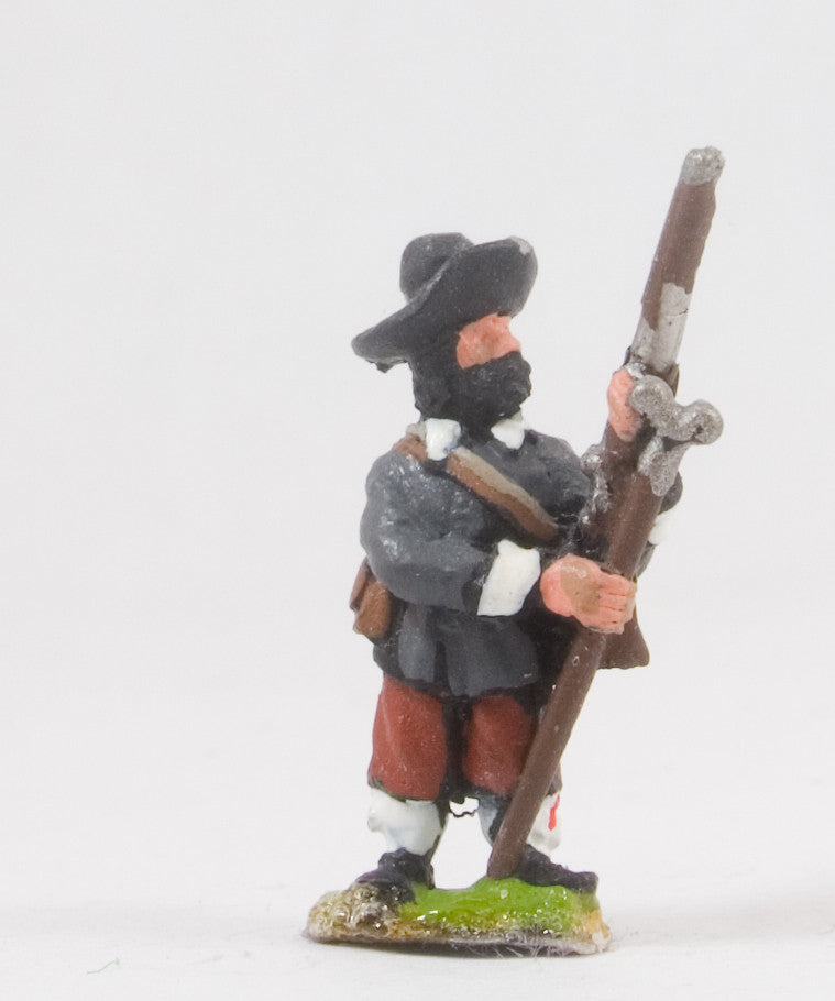 ECW: Musketeers in Hats with Musket Rest, No Apostles, At The Ready REN10