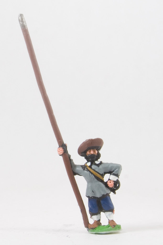 ECW: Medium Pikemen in Hats, Pike Upright REN23
