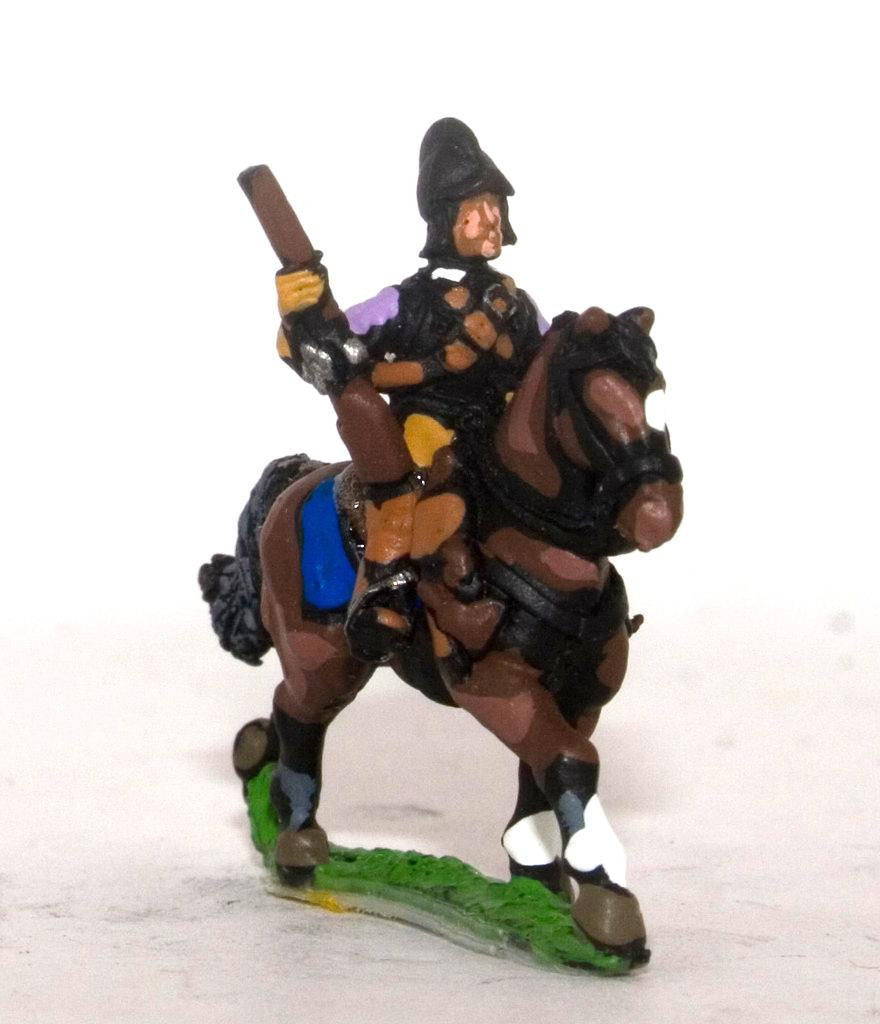 ECW: Heavy Cavalry in Burgonet, Holding Carbine REN46