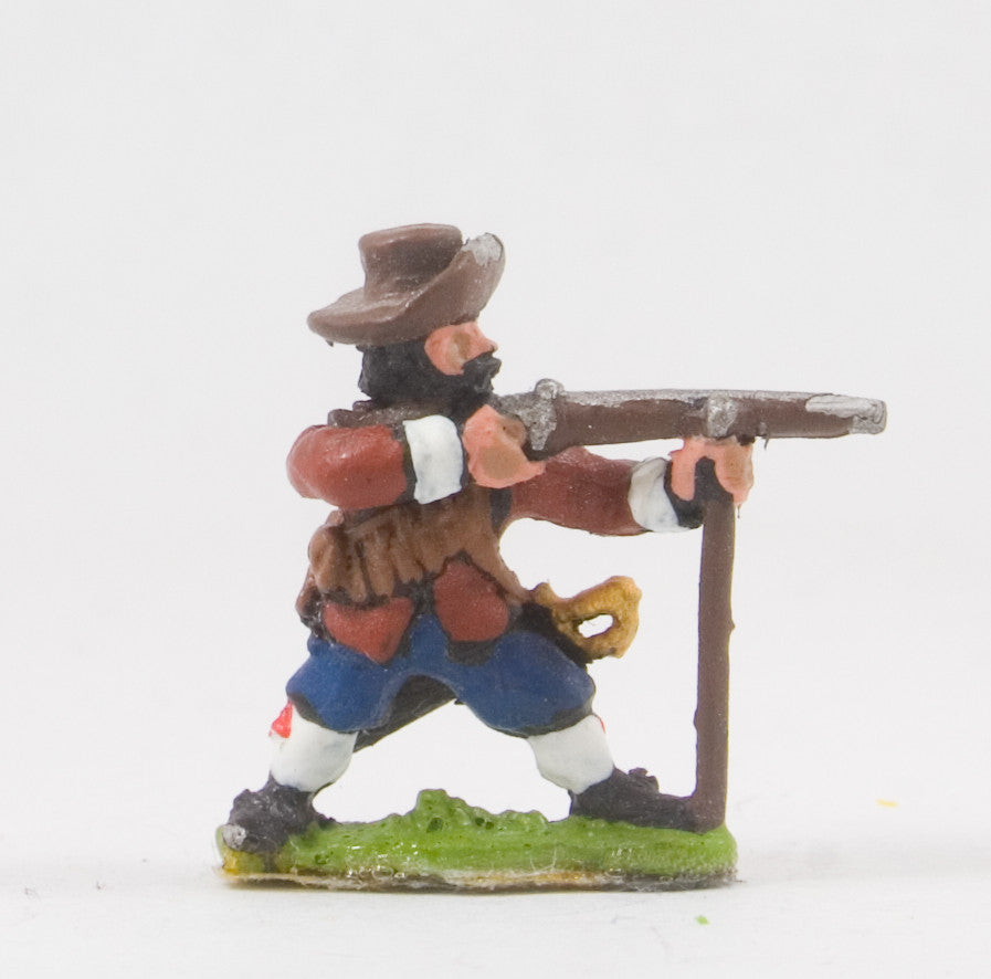 ECW: Musketeers in Hats, with Apostles and Musket Rest, Firing REN5