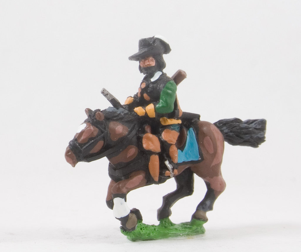 ECW: Heavy Cavalry in Cuirass & Hat with Drawn Sword REN51