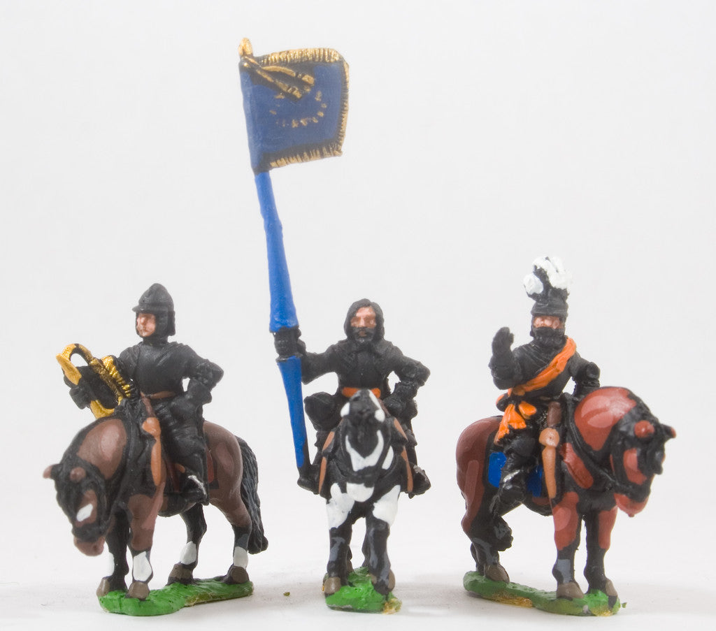 ECW: Command: Officer, Standard Bearer & Trumpeter REN72a