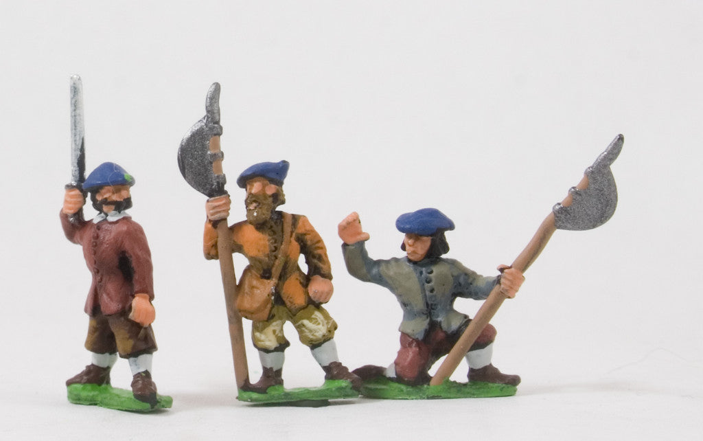 ECW: Scots Covenanters: Irregular Foot with Improvised Weapons REN73c