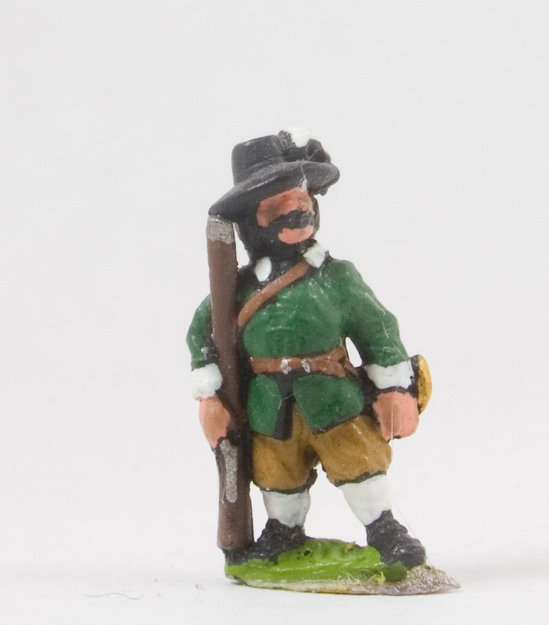 ECW: Musketeers in Hats, No Apostles or Musket Rest, At Ease REN8